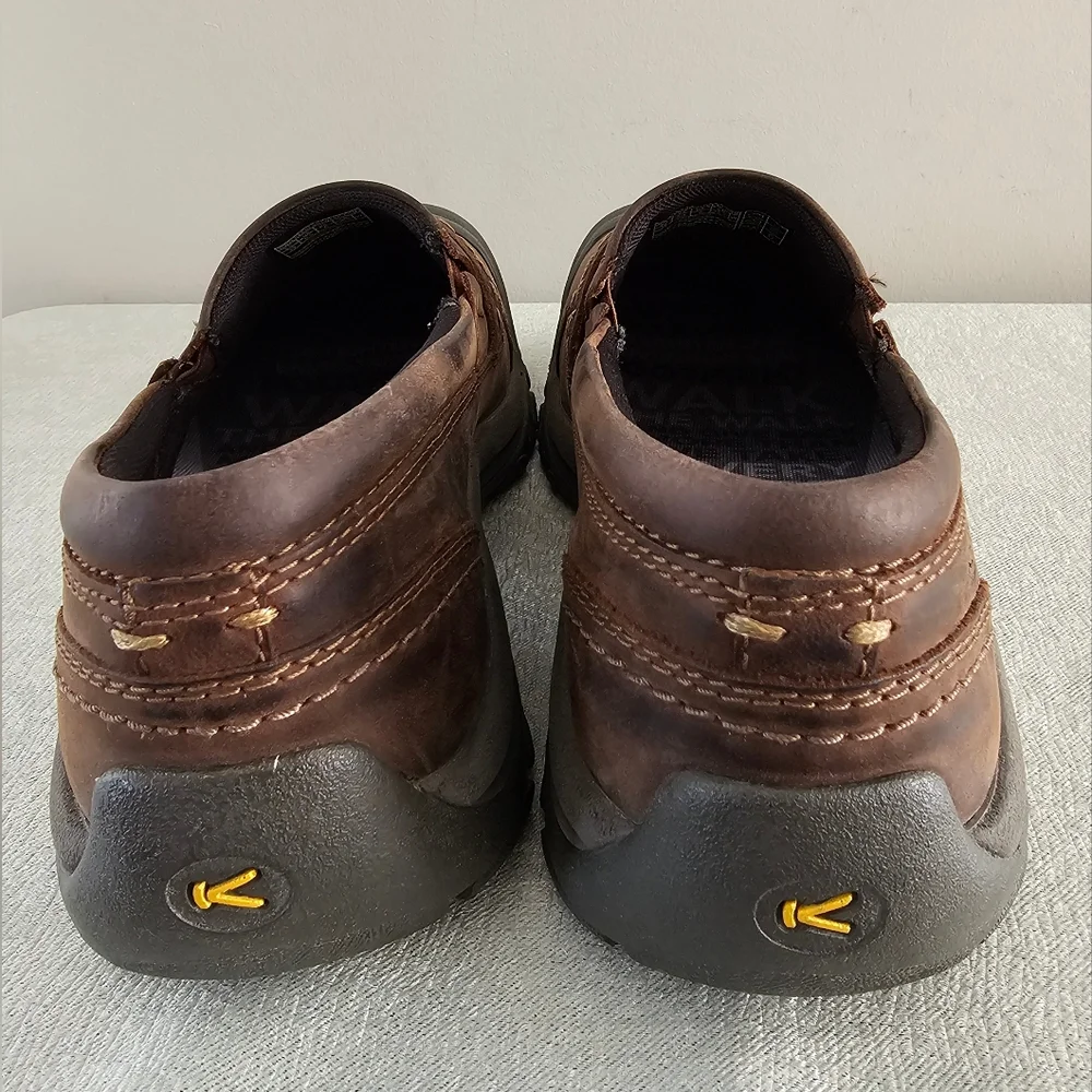 KEEN Kaci ll Womens Brown Leather Slip On Shoes - Picture 7 of 10